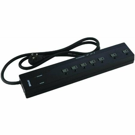 WOODS Home Office Computer, Phone, Or Fax Surge Protector Strip 541915